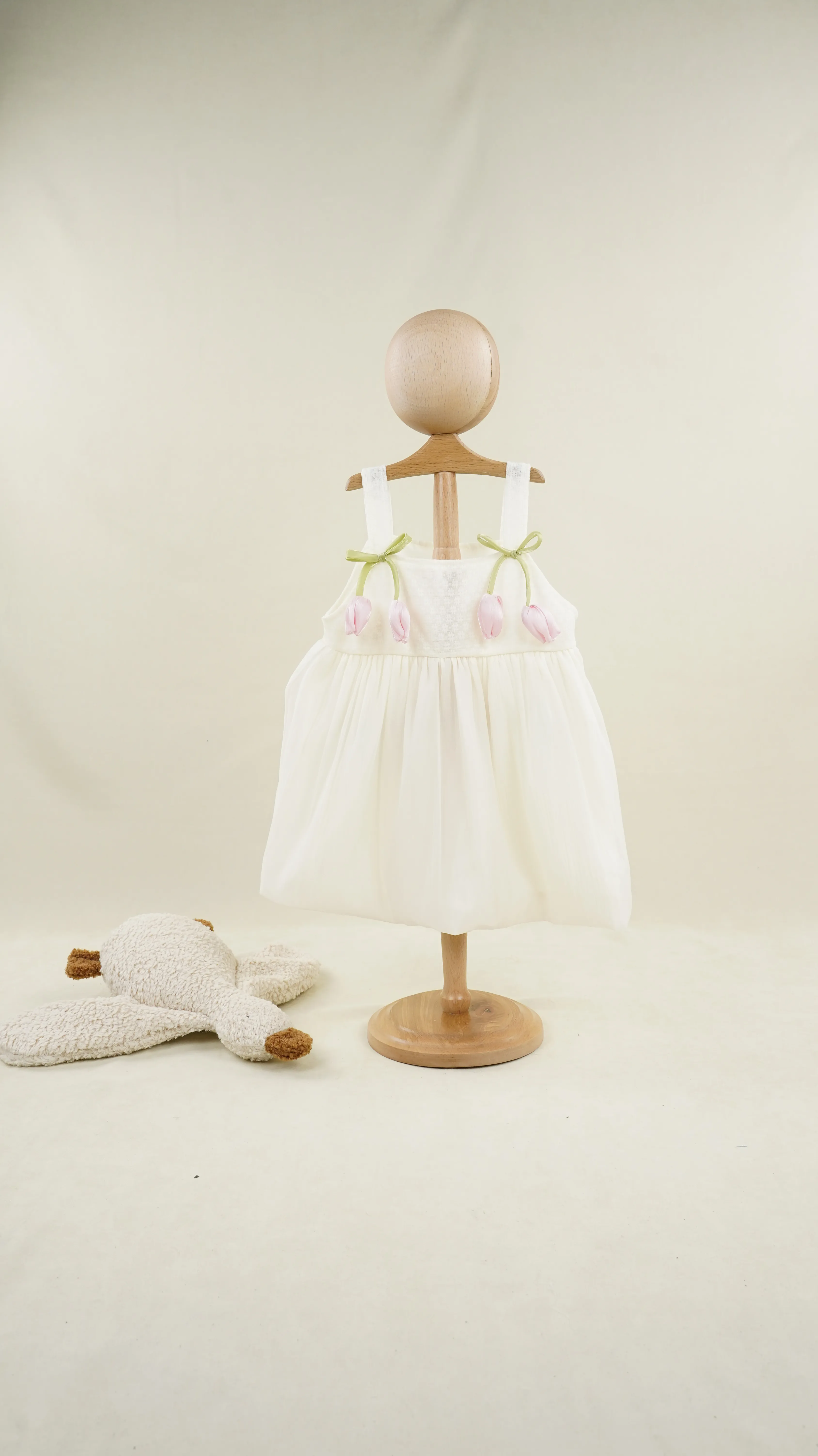 Lora Bliss Kız Bebek Çiçekli Elbise