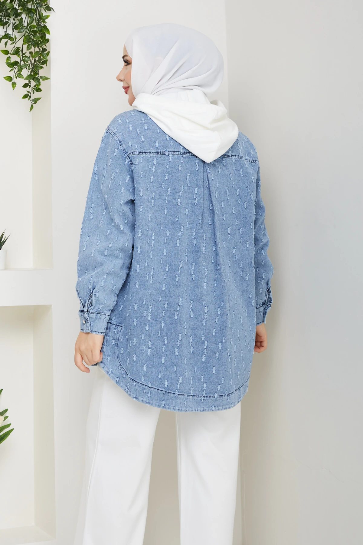 Kot Ceket Pul Detaylı