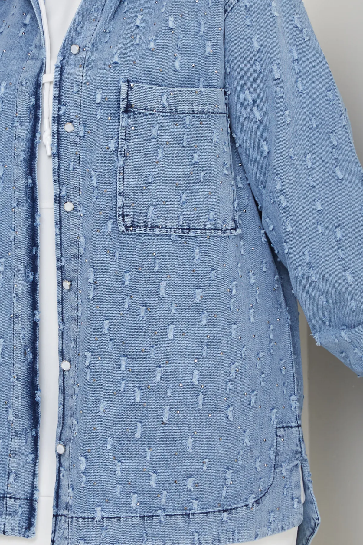 Kot Ceket Pul Detaylı