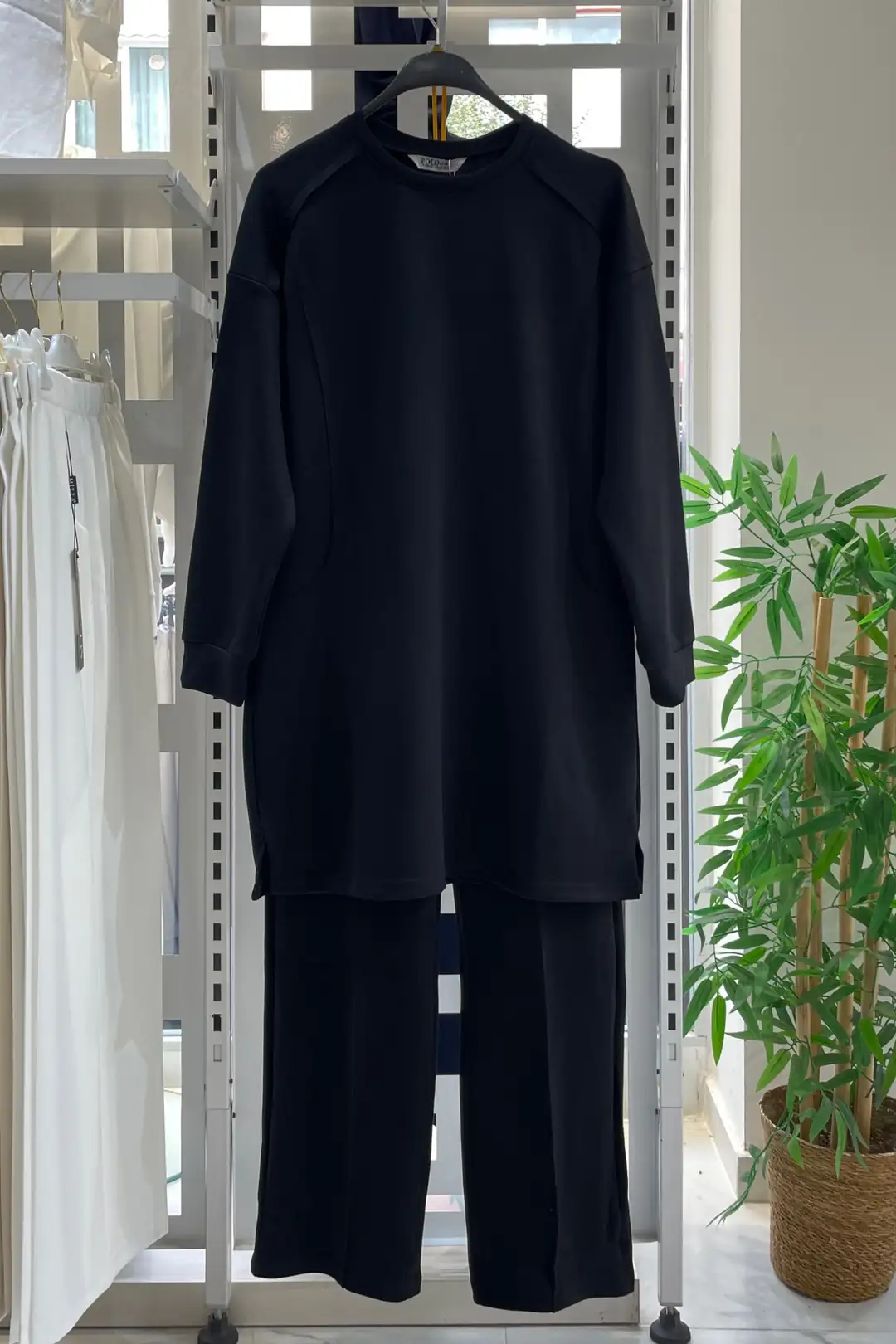 Lazer Kesim Oysho İkili Takım - Siyah