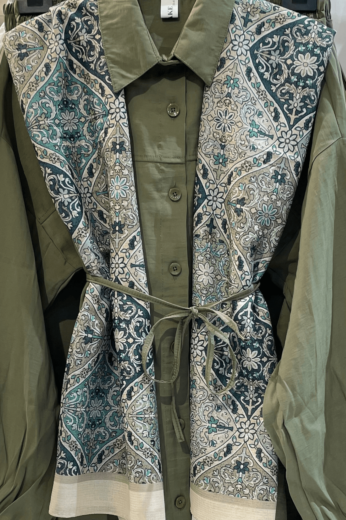 Moda Kaşmir Line Serisi Etnik Desen Şal