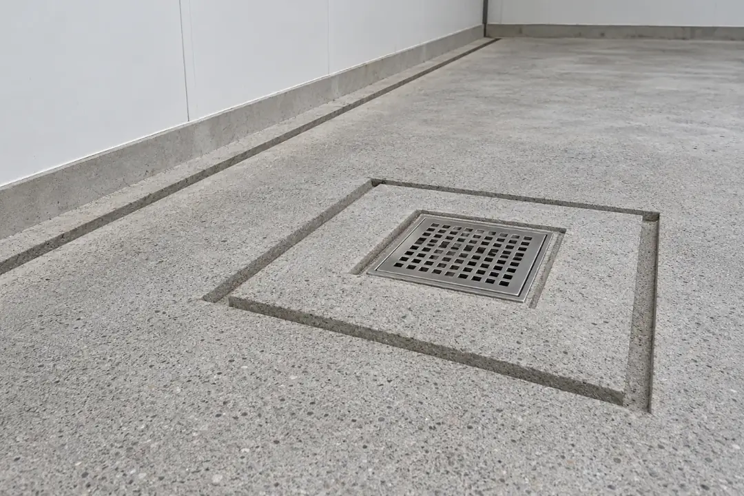 Poliüretan beton öncesi ankraj kanalı kesimi