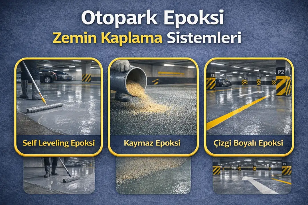 Otopark epoksi zemin kaplama sistemleri karşılaştırması
