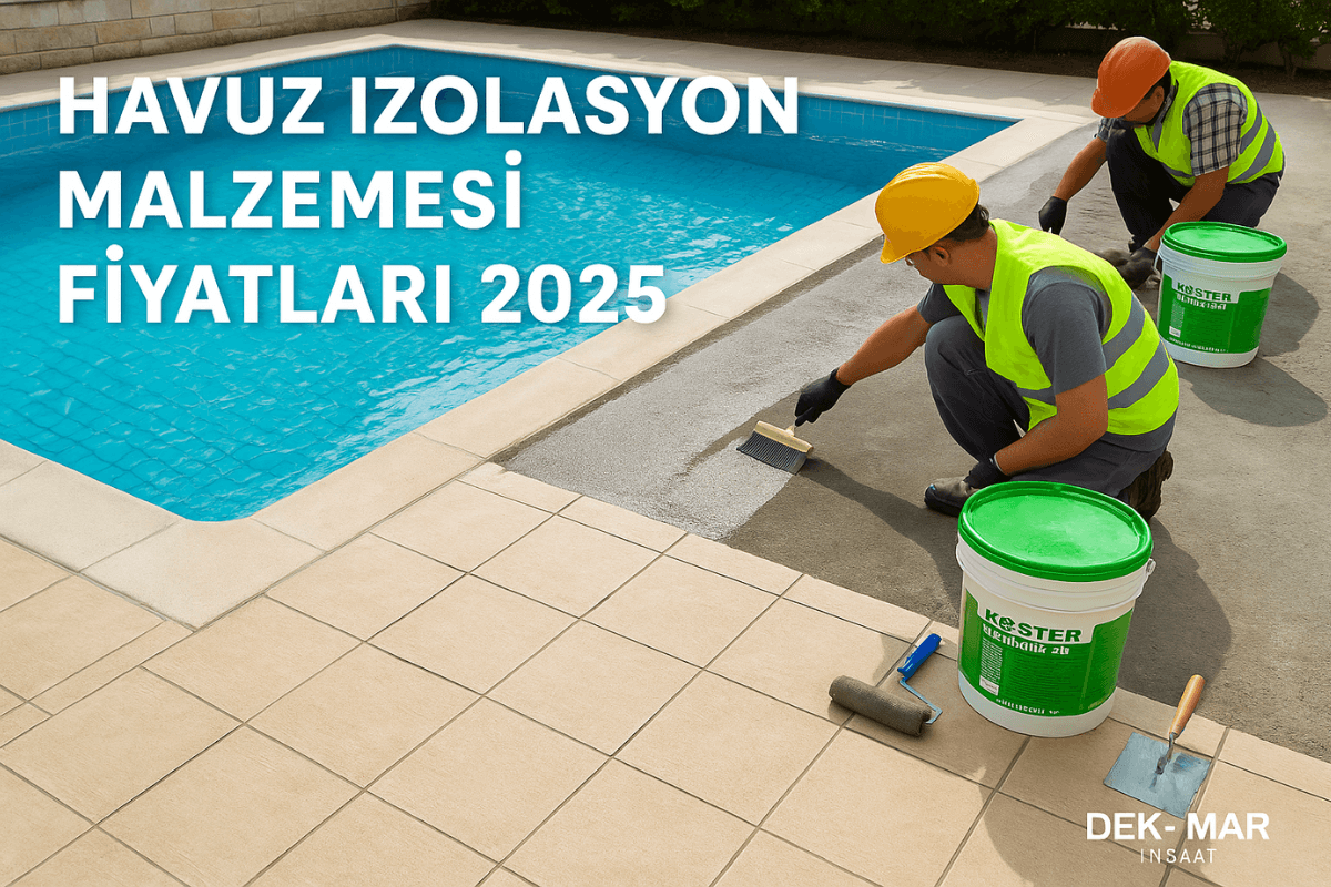 Havuz İzolasyon Malzemesi Fiyatları 2025
