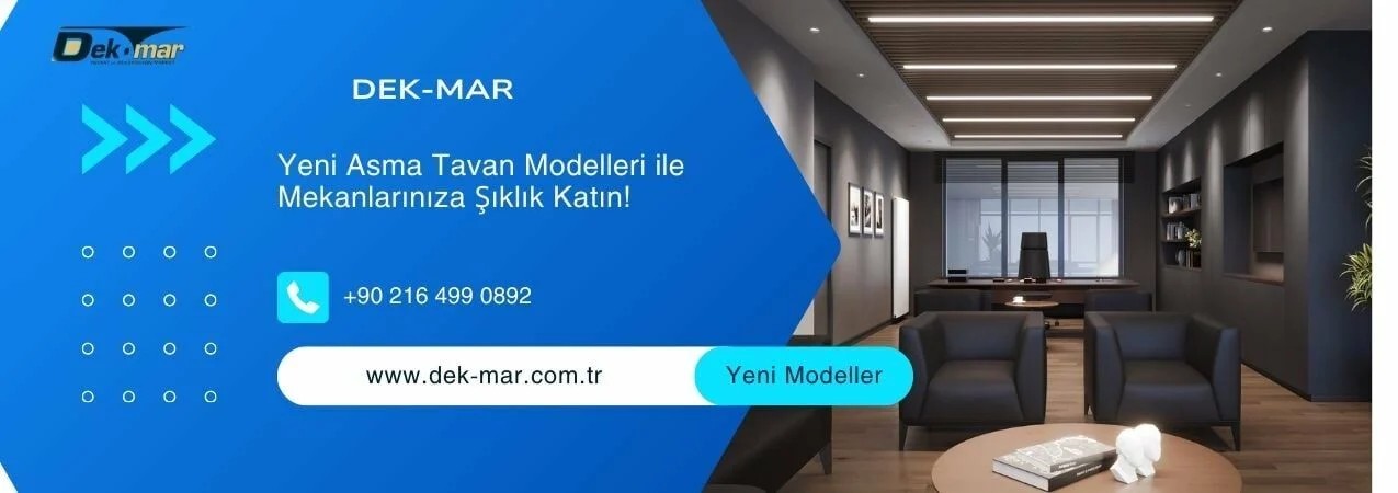 Yeni Asma Tavan Modelleri
