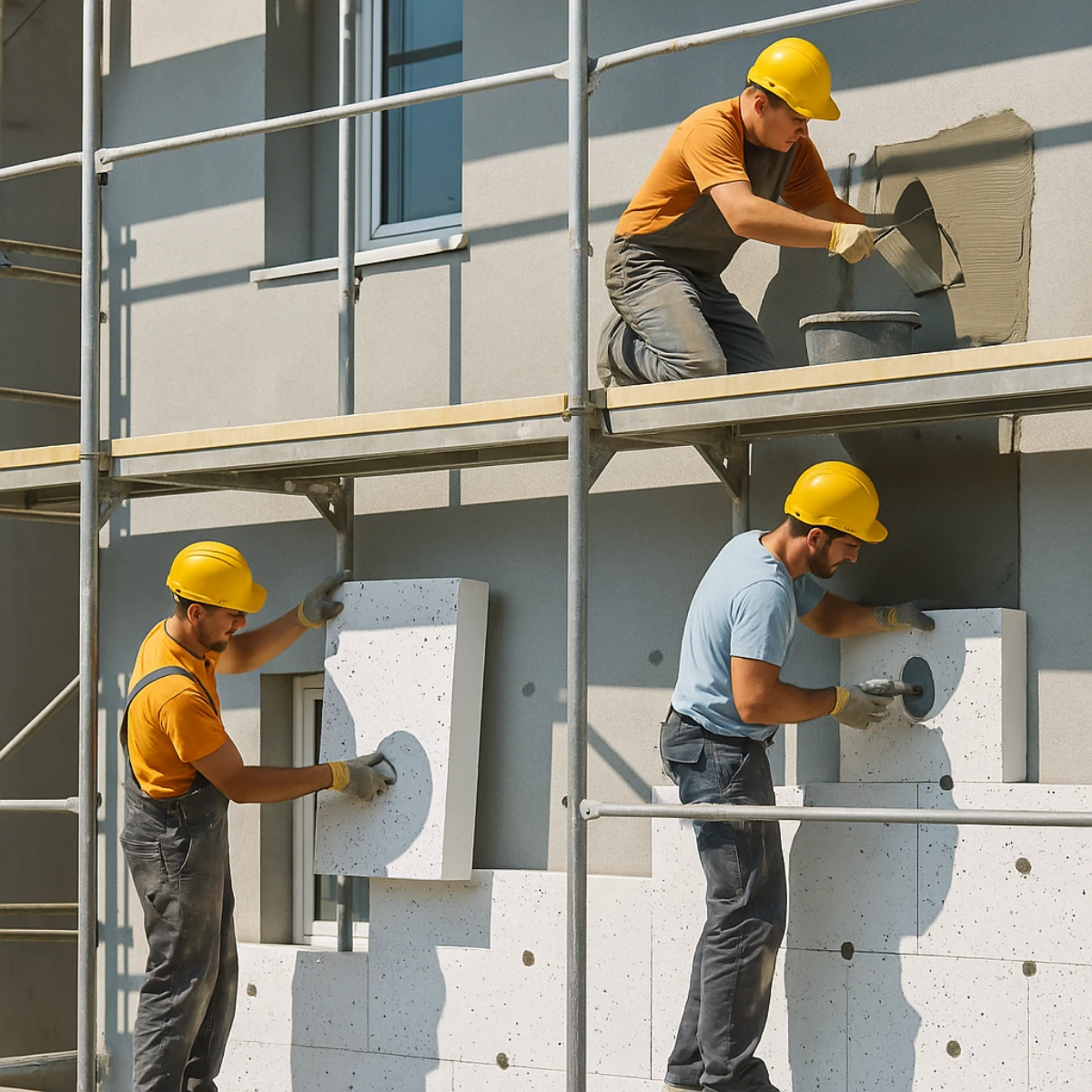 Dış Cephe Mantolama Hizmeti 