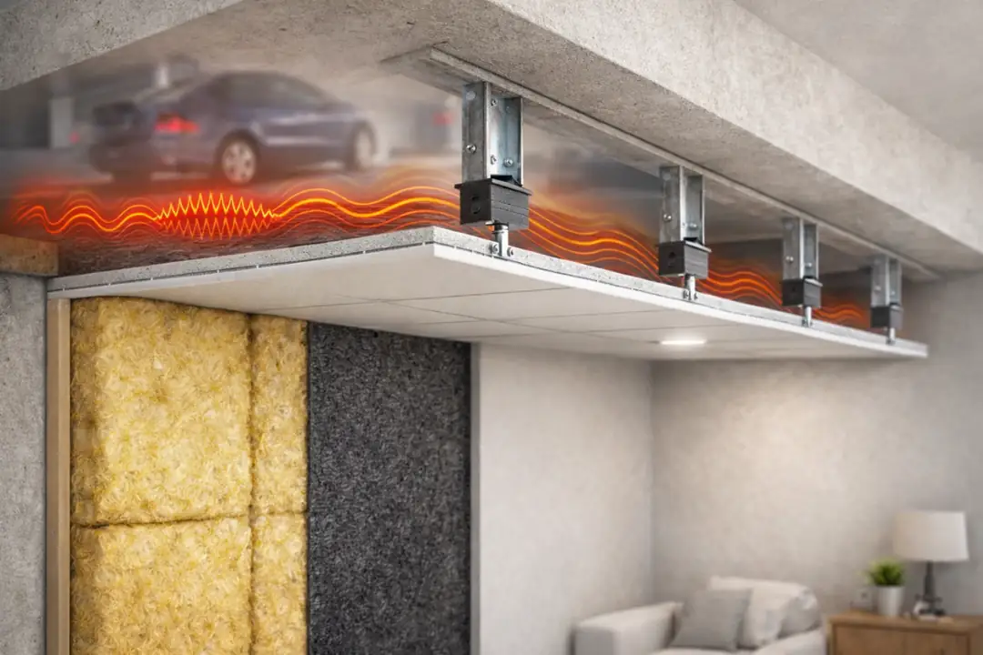 Tavan ses yalıtımı katlar arası gürültü kesme sistemi&nbsp;