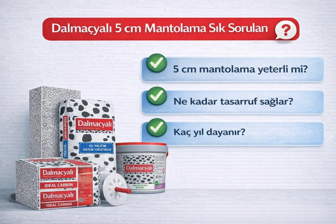 Dalmaçyalı 5 cm mantolama hakkında sık sorulan sorular