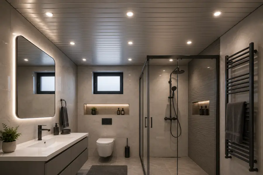 Alüminyum Lambri Banyo Tavanı