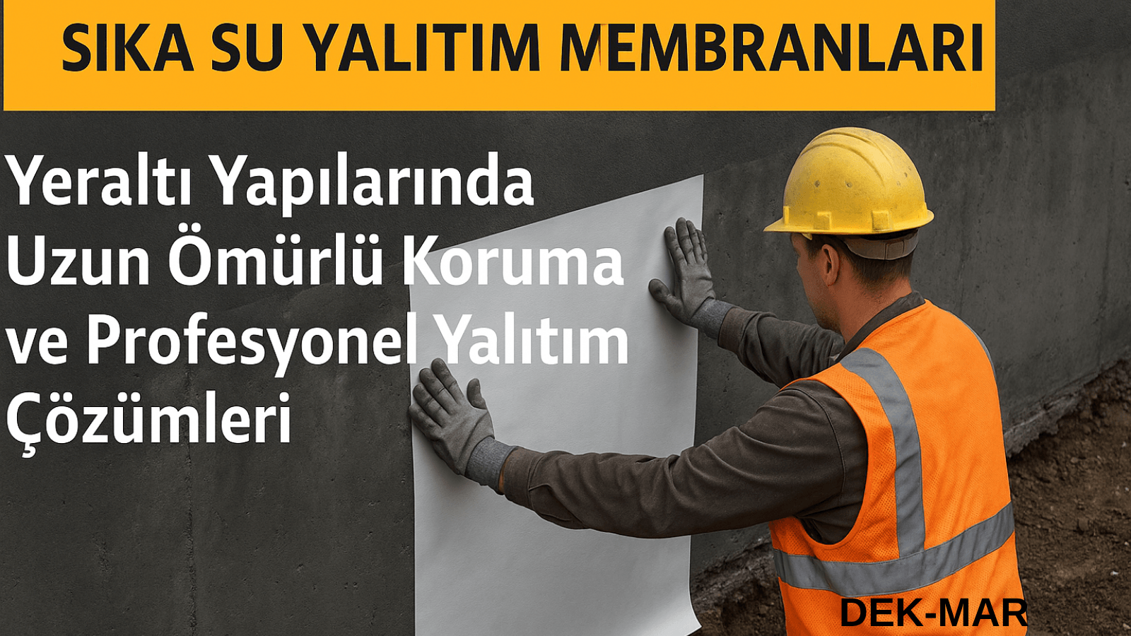Sika Su Yalıtım Membranları
