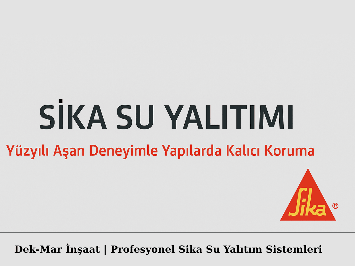 Sika Su Yalıtımı
