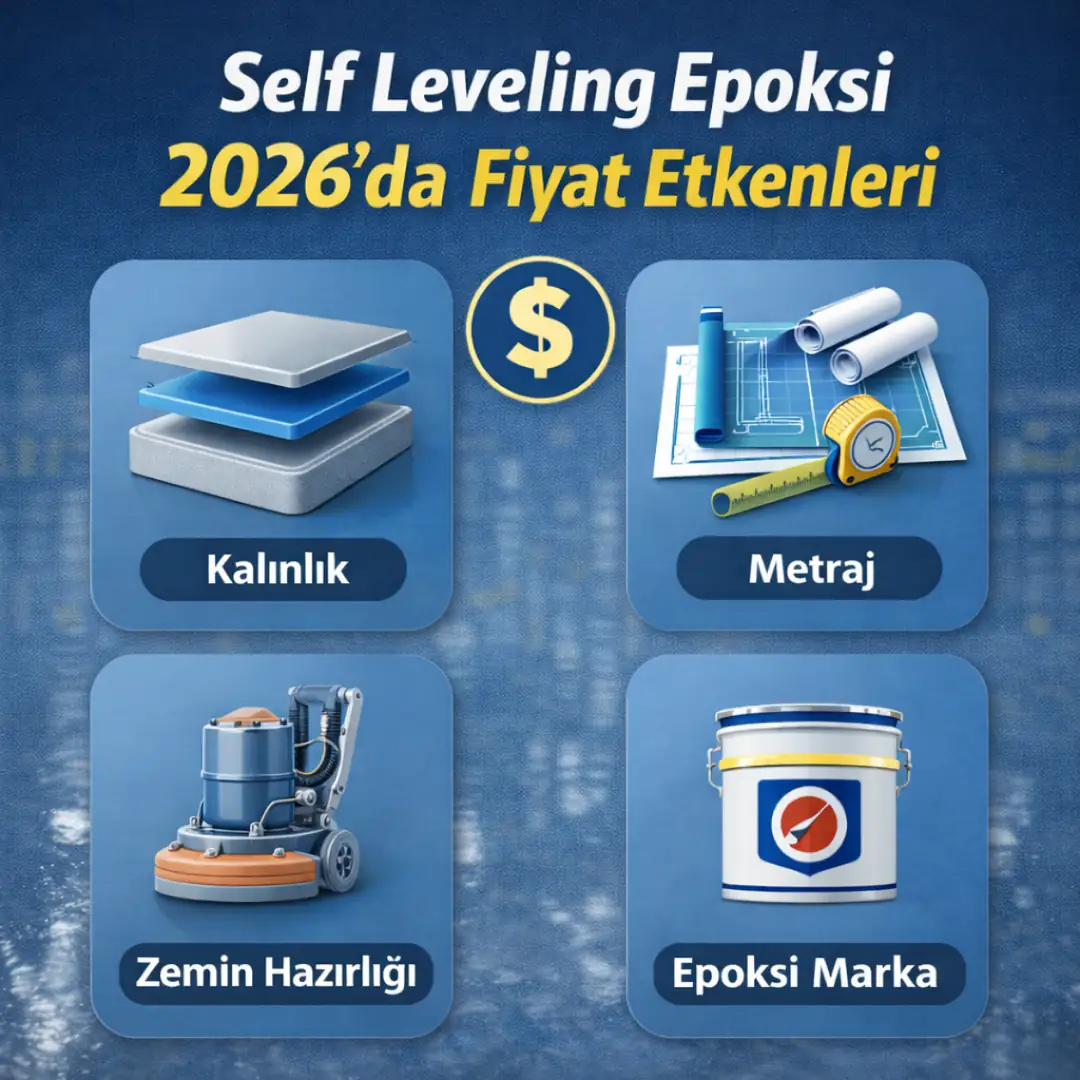 self leveling epoksi zemin fiyatını etkileyen faktörler