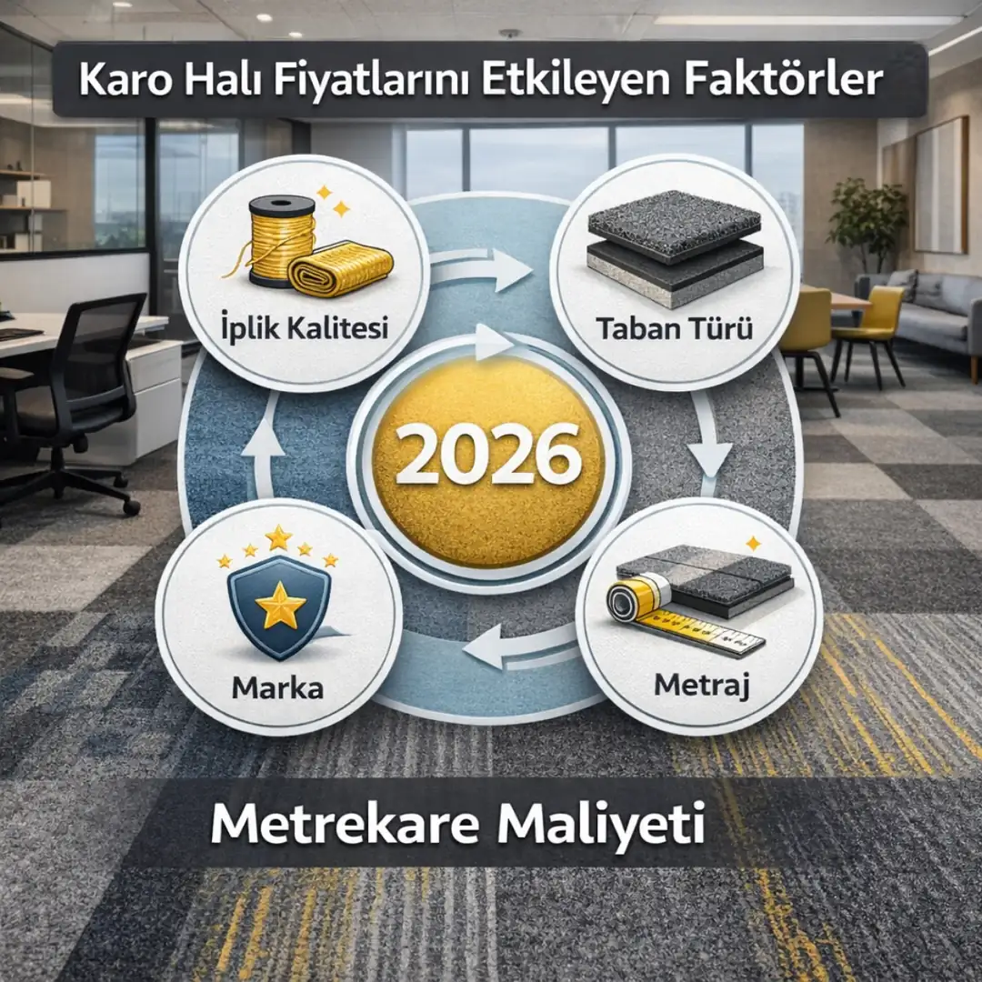 karo halı fiyatlarını etkileyen faktörler 2026 metrekare maliyeti&nbsp;