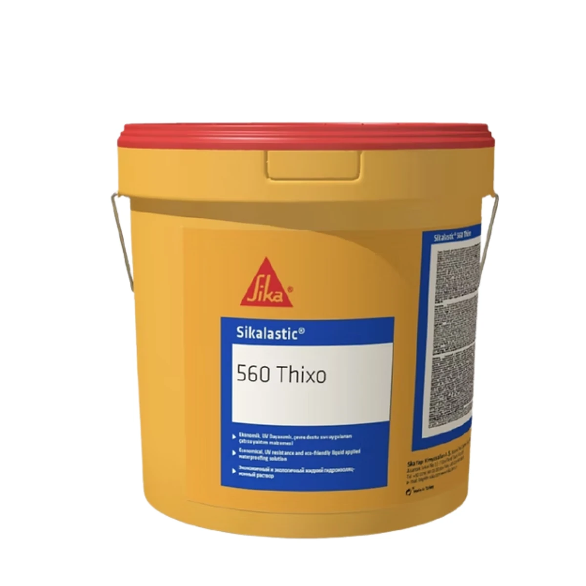 Sikalastic®-560 Thixo – Ekonomik ve Çevre Dostu Likit Çatı Su Yalıtım Membranı