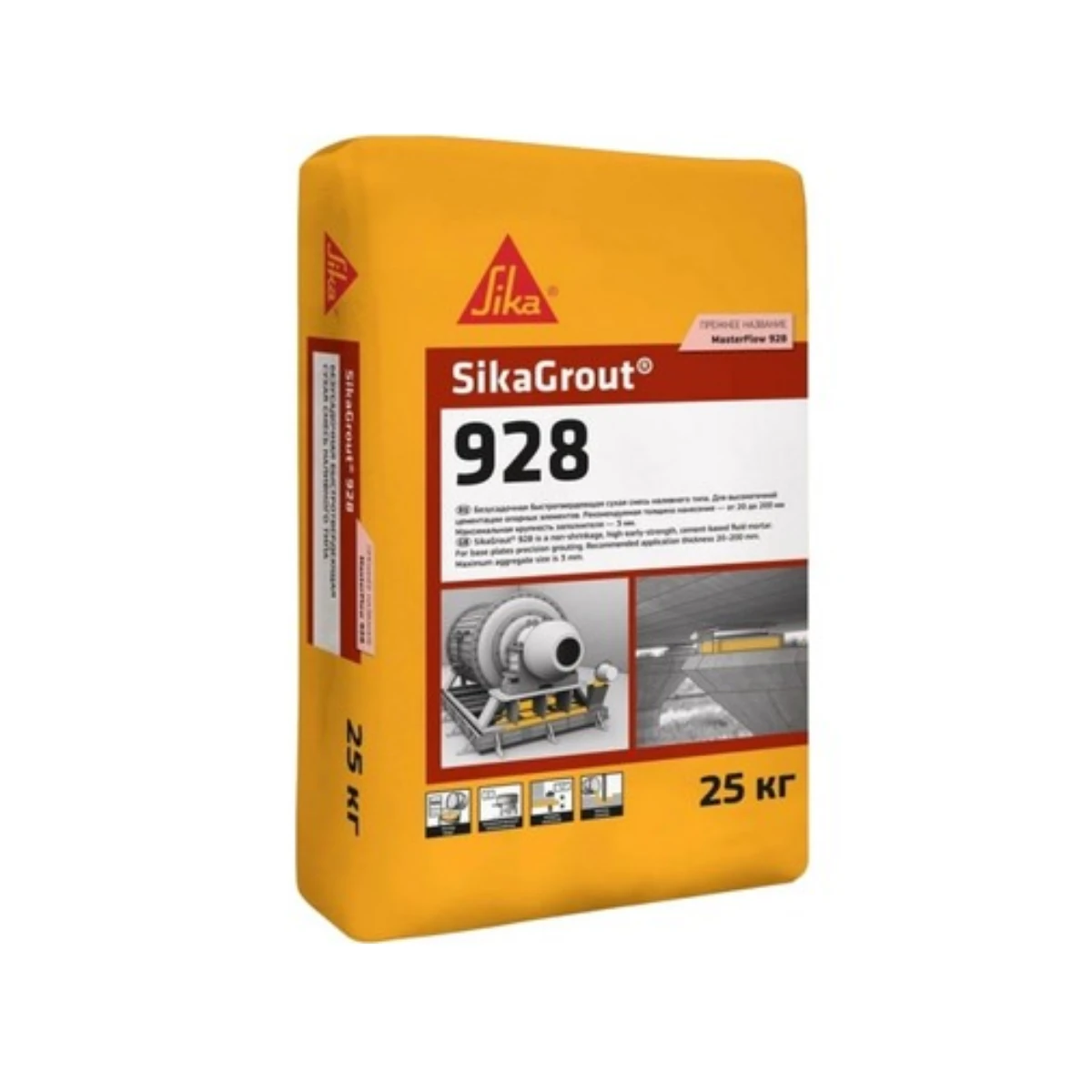 SikaGrout®-928 Rötre Yapmayan Yüksek Dayanımlı Grout Harcı