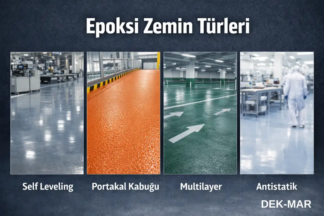 Hadımköy epoksi zemin türleri self leveling portakal kabuğu multilayer antistatik karşılaştırması&nbsp;