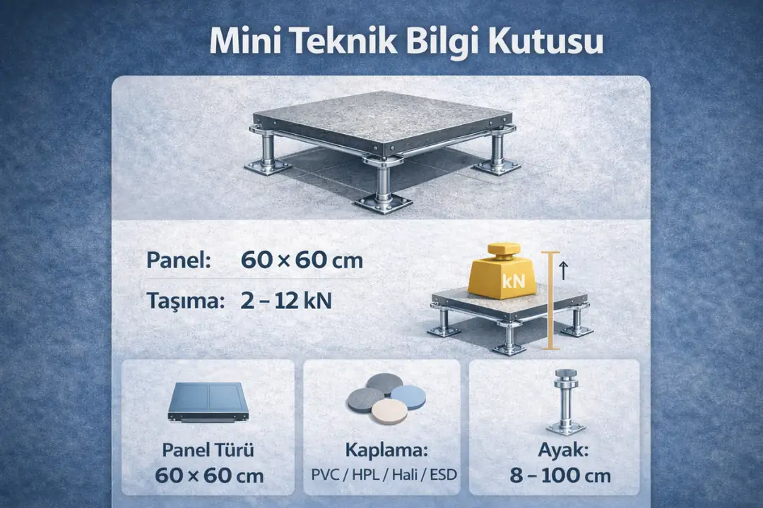 Yükseltilmiş döşeme teknik özellikleri ve fiyatla ilişkisi&nbsp;