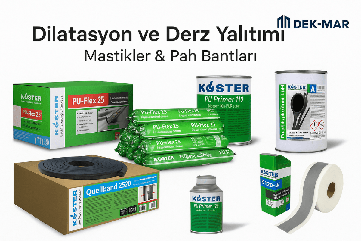 Dilatasyon ve Derz Yalıtımı