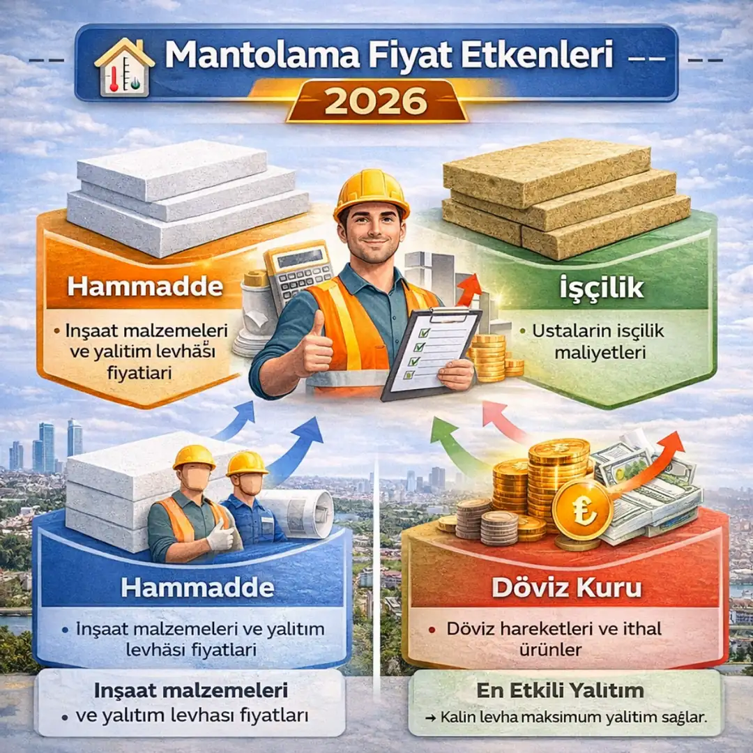 mantolama fiyatını etkileyen faktörler