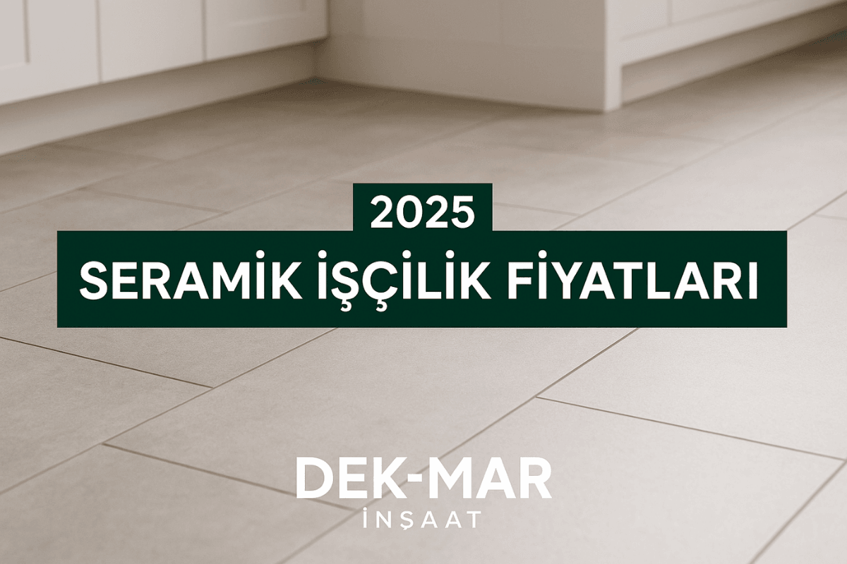 Seramik İşçilik Fiyatları 2025 