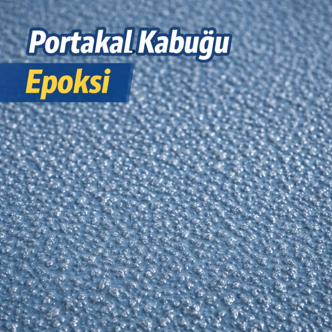 kaymaz yüzey sağlayan portakal kabuğu epoksi kaplama&nbsp;