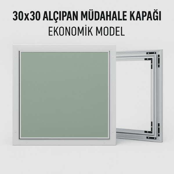 30x30 Alçıpan Müdahale Kapağı Ekonomik Model