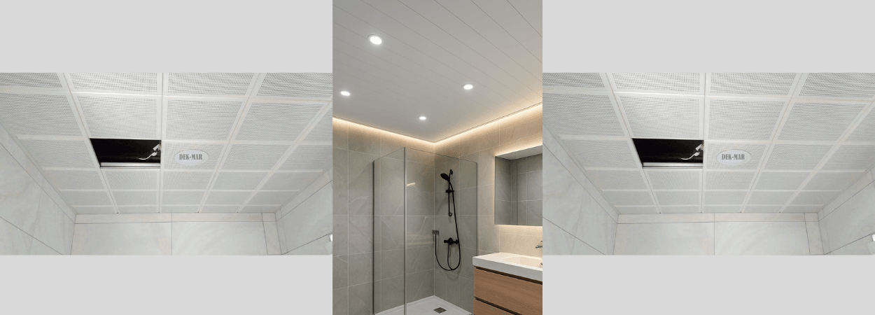 Banyo İçin Suya Dayanıklı Asma Tavan Kaplama Çeşitleri (2025)