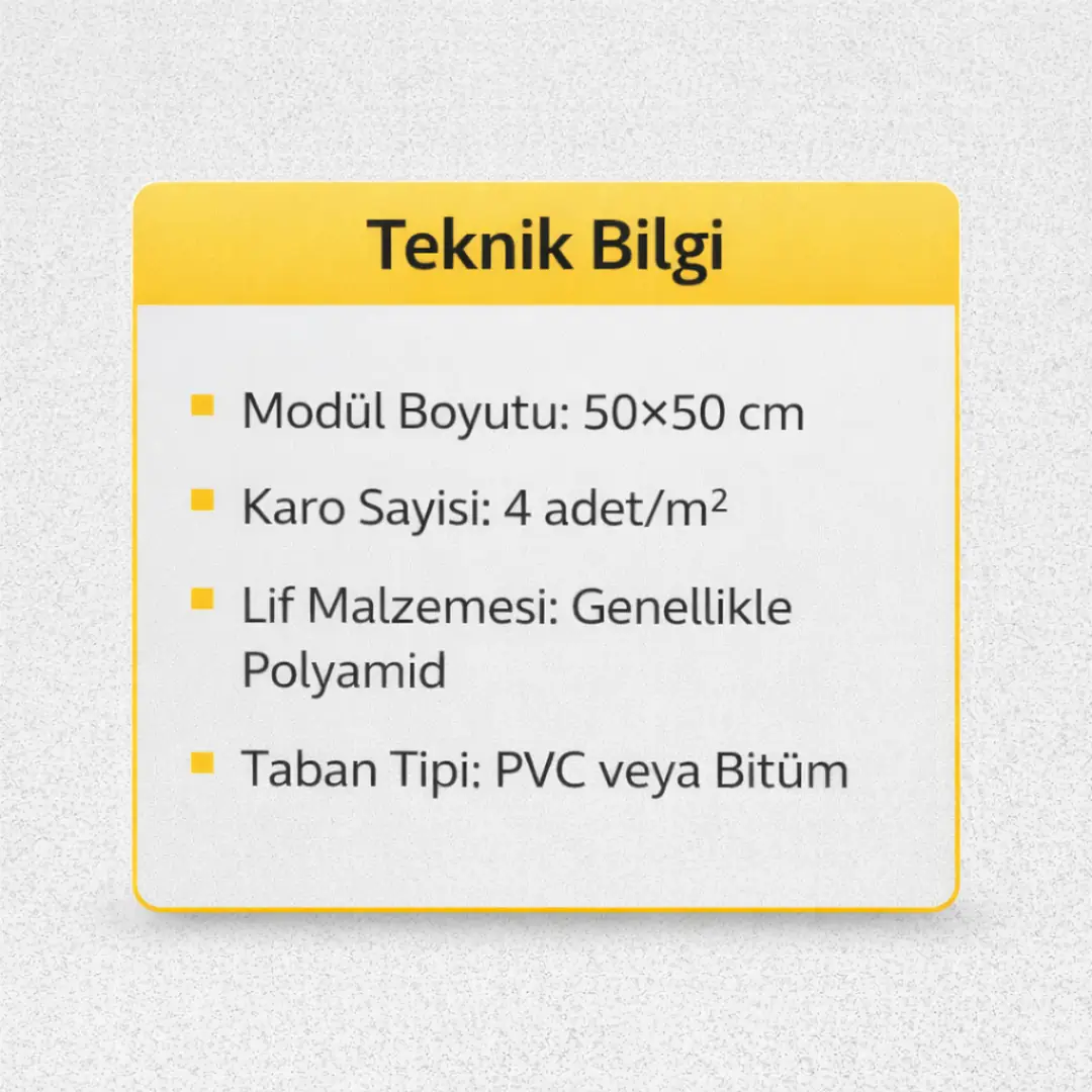 Ofis karo halı teknik özellikleri ve uygulama bilgileri&nbsp;