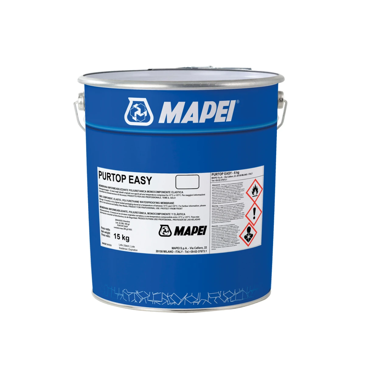 Purtop Easy – Tek Bileşenli Poliüretan Sıvı Su Yalıtım Membranı