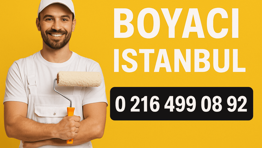 İstanbul boyacı ustası hizmetleri – 0 216 499 08 92 profesyonel boya badana.