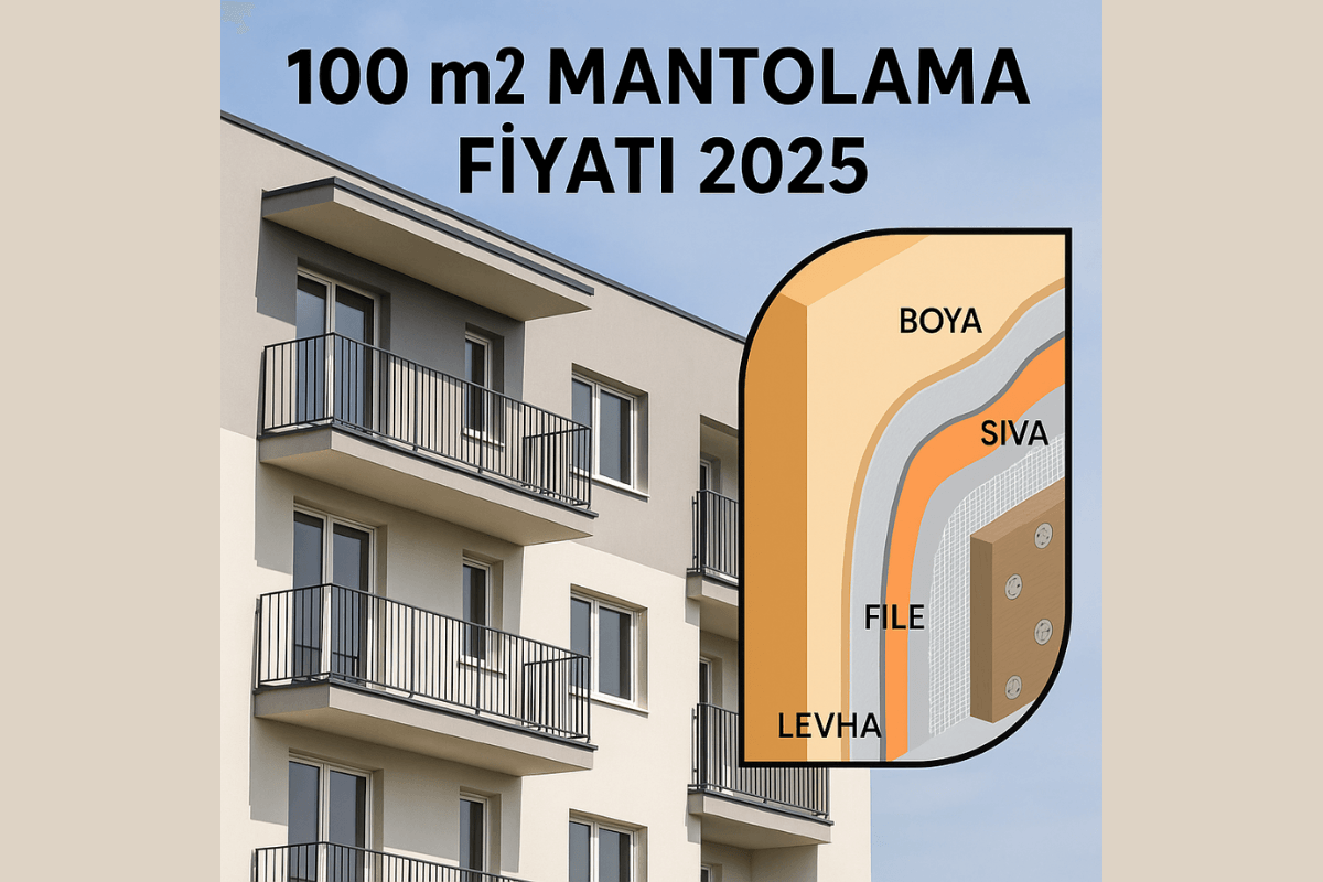 100 m2 Mantolama Fiyatı 2025