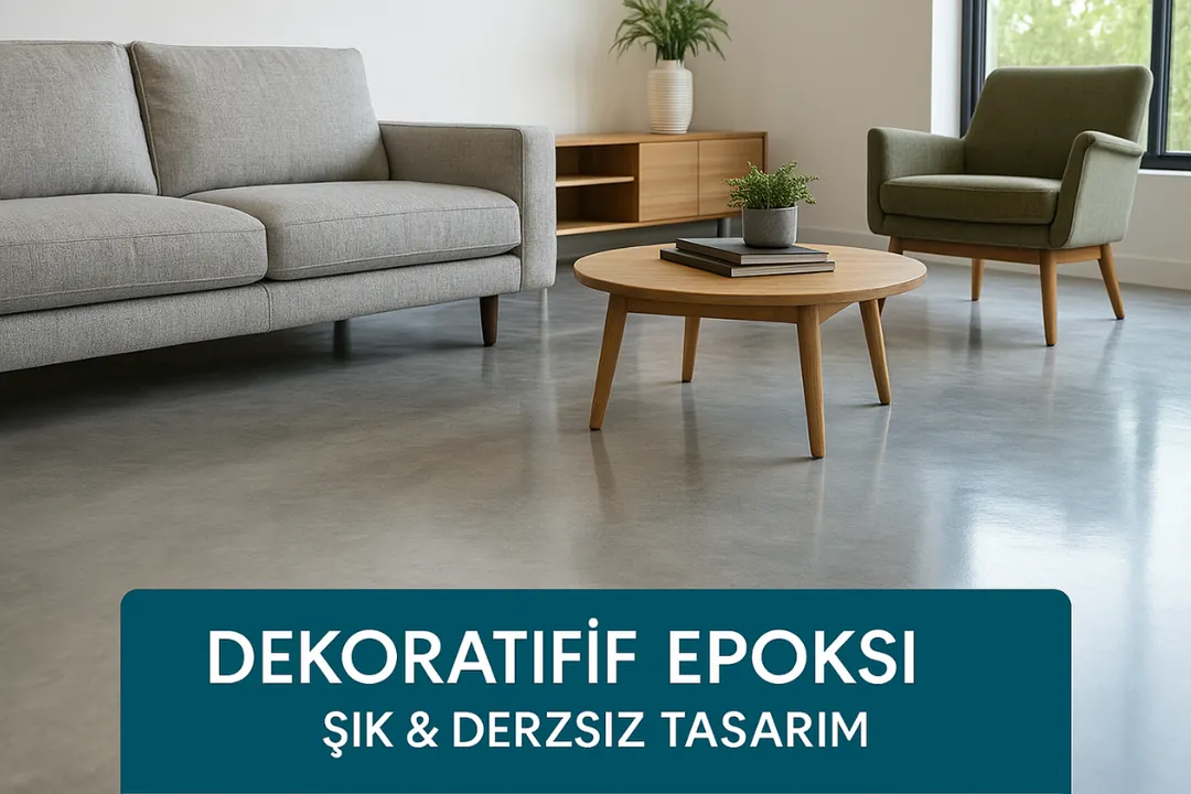 Evlerde dekoratif epoksi zemin kaplama – 3D ve metalik epoksi örnekleri – Dek-Mar
