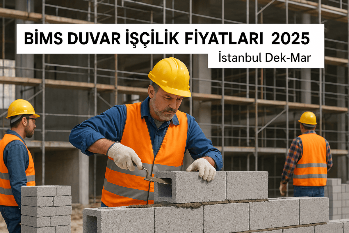 Bims Duvar İşçilik Fiyatları