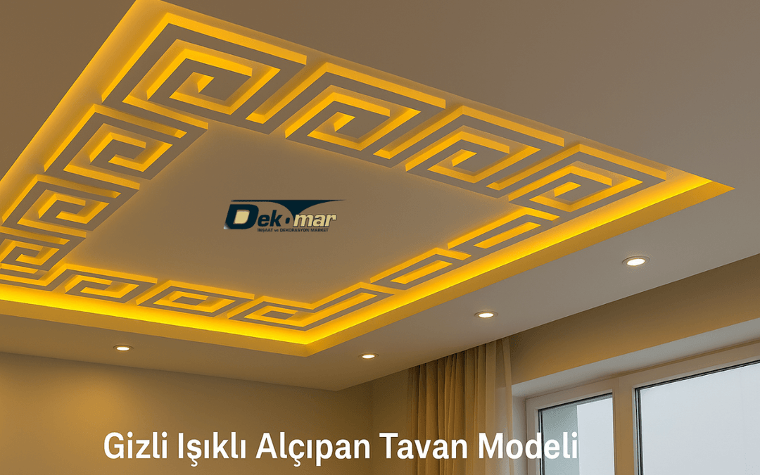 Fethiye’de estetik ve işlevsel alçıpan asma tavan modelleri, yaşam alanlarına modern ve dekoratif çözümler sunar.