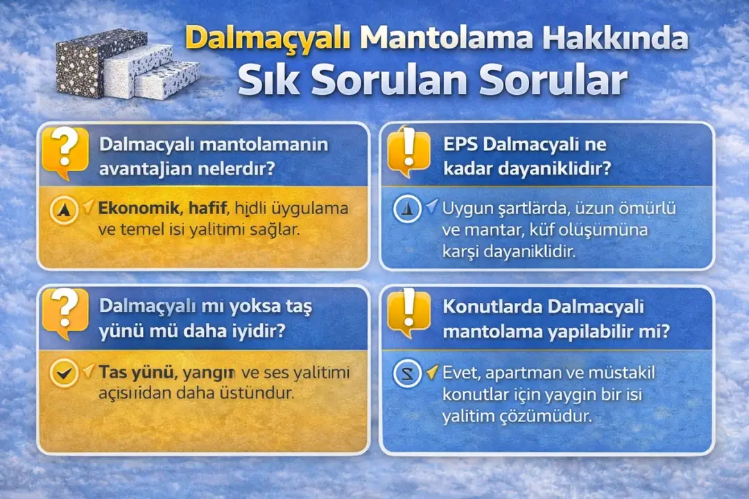 Dalmaçyalı mantolama hakkında sık sorulan sorular ve cevaplar&nbsp;