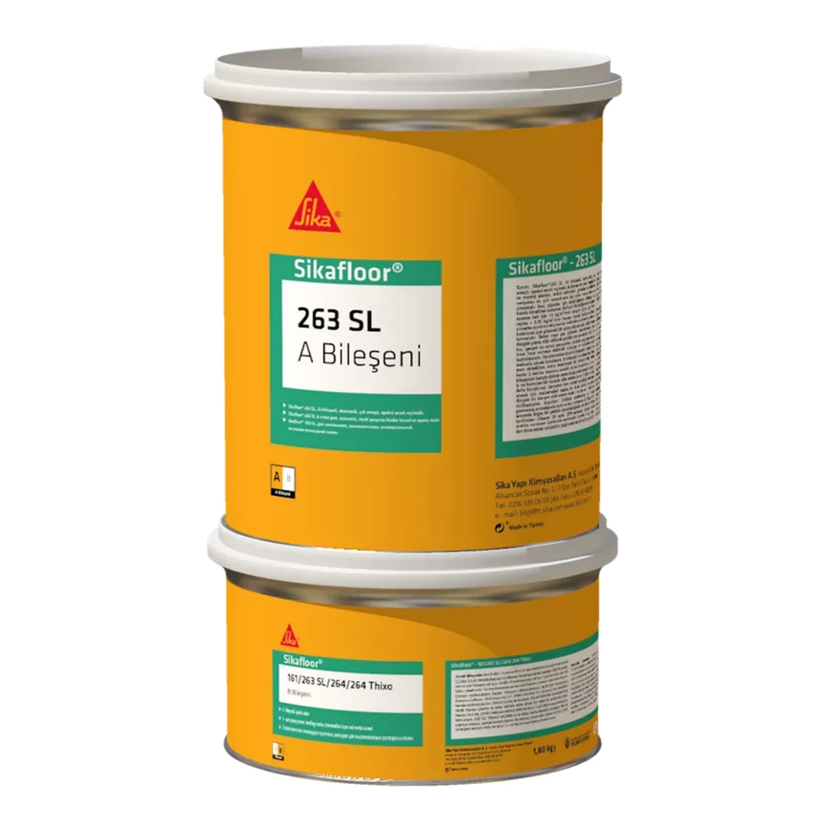 Sikafloor®-263 SL – Kendiliğinden Düzleşen ve Kumla Köreltilen Epoksi Zemin Kaplama