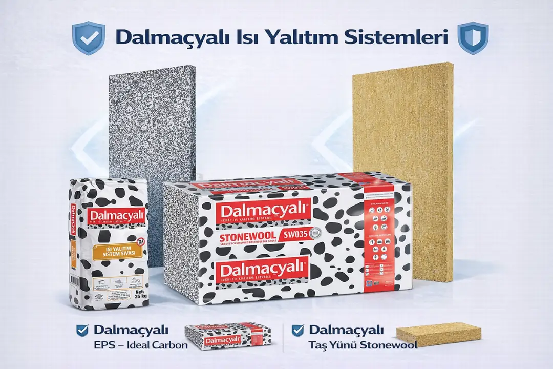 Dalmaçyalı EPS ve taş yünü ısı yalıtım sistemleri&nbsp;