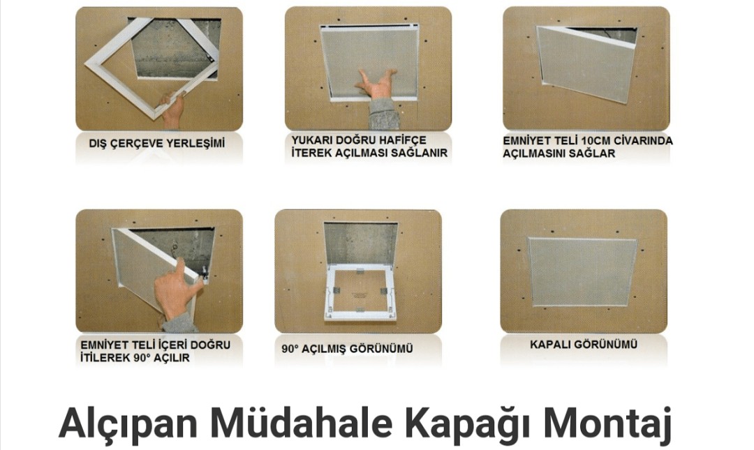 Alçıpan Müdahale Kapağı Nasıl Takılır? Adım Adım Montaj Rehberi