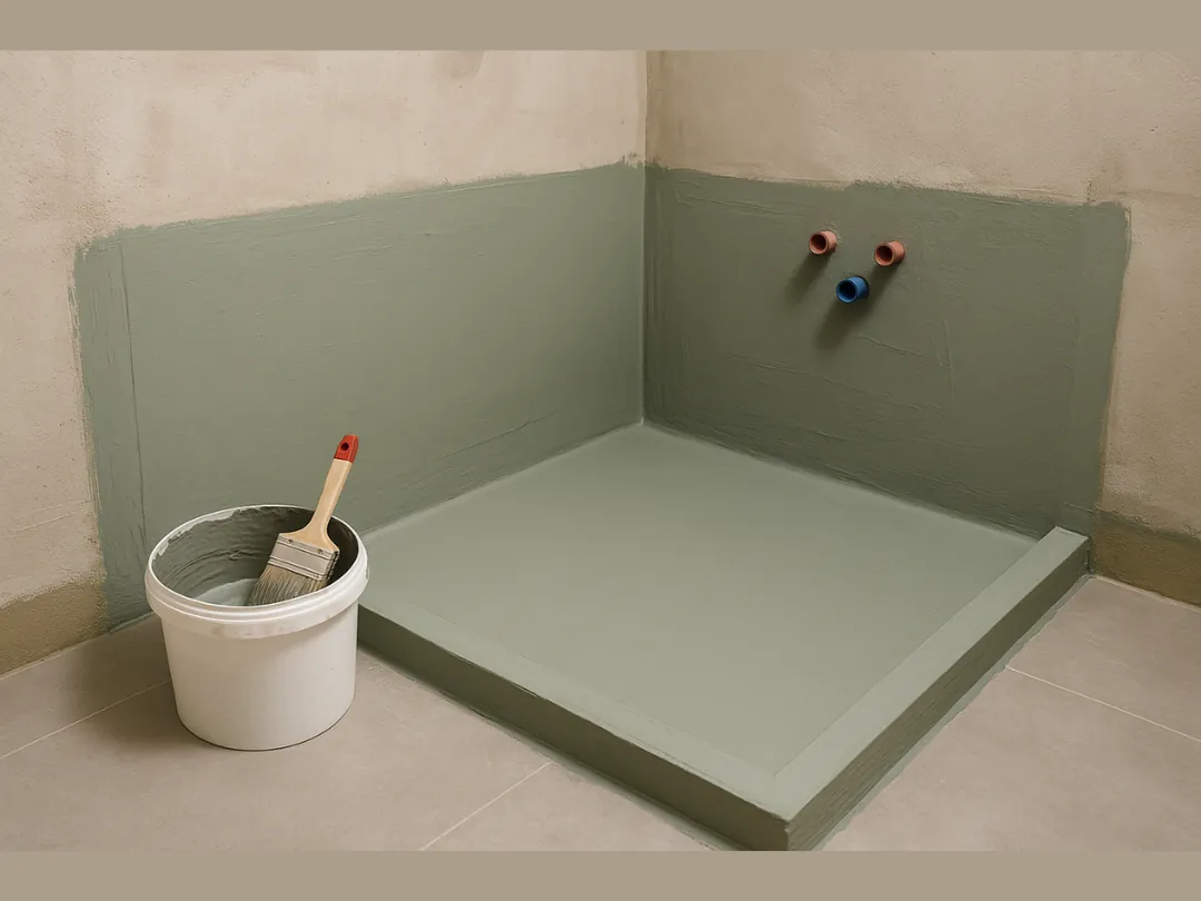 Banyo seramik altı su yalıtımı – çimento esaslı izolasyon uygulaması – Dek-Mar.