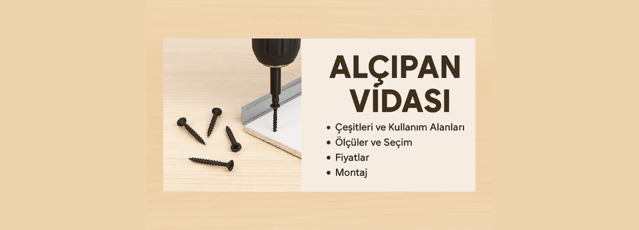 Alçıpan Vidası