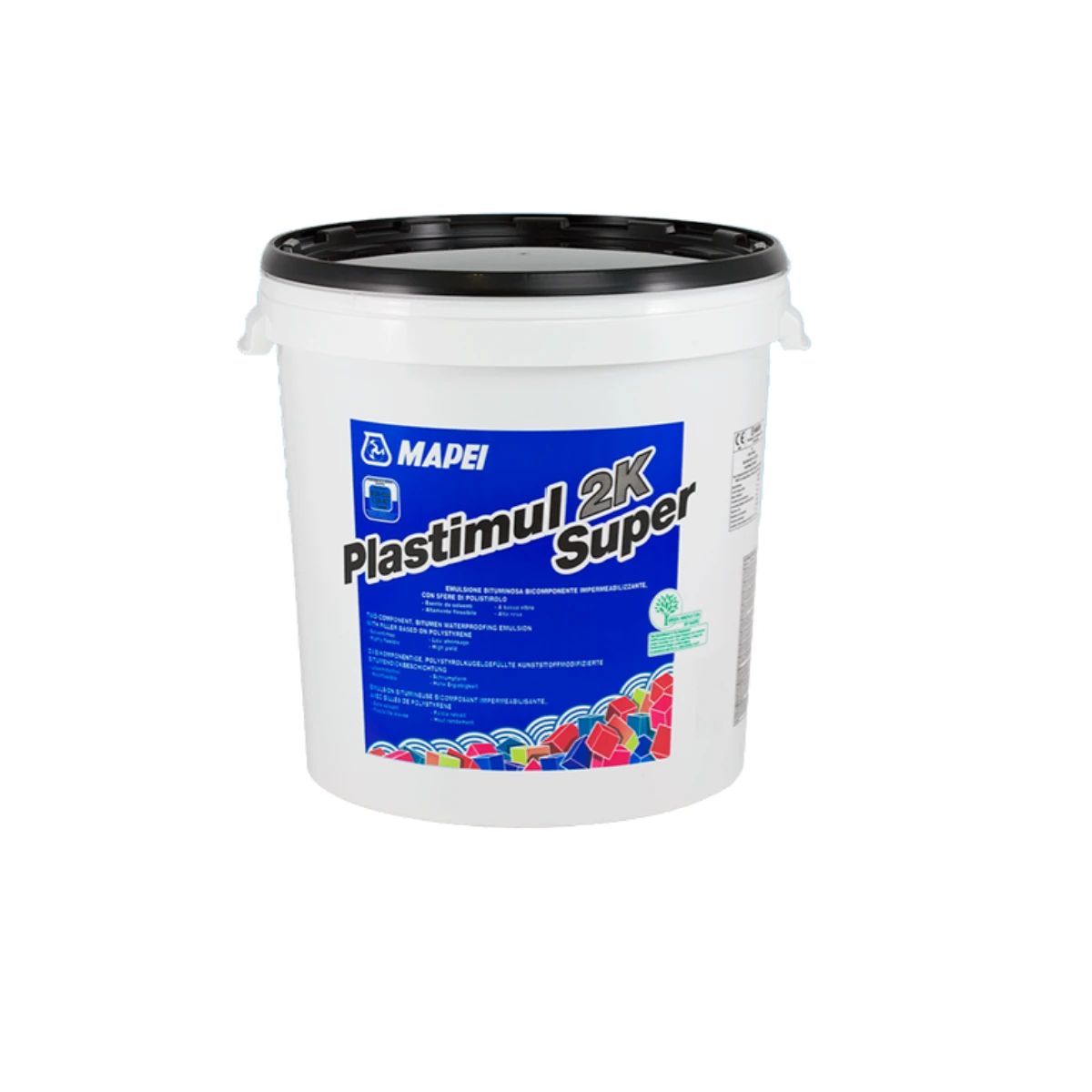 PLASTIMUL 2K SUPER – İki Bileşenli, Yüksek Verimli, Esnek Bitüm Su Yalıtım Emülsiyonu