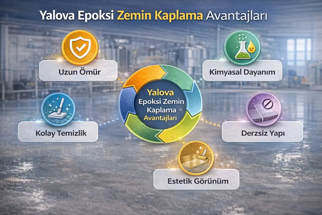 Yalova epoksi zemin kaplama avantajları; dayanıklı, hijyenik ve uzun ömürlü zemin sistemi&nbsp;