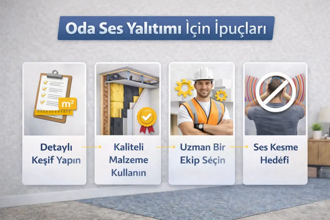 Oda ses yalıtımı teknik değerler rw db darbe sesi lnw