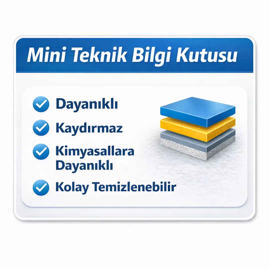 epoksi zemin kaplama teknik özellikleri ve uygulama bilgileri&nbsp;