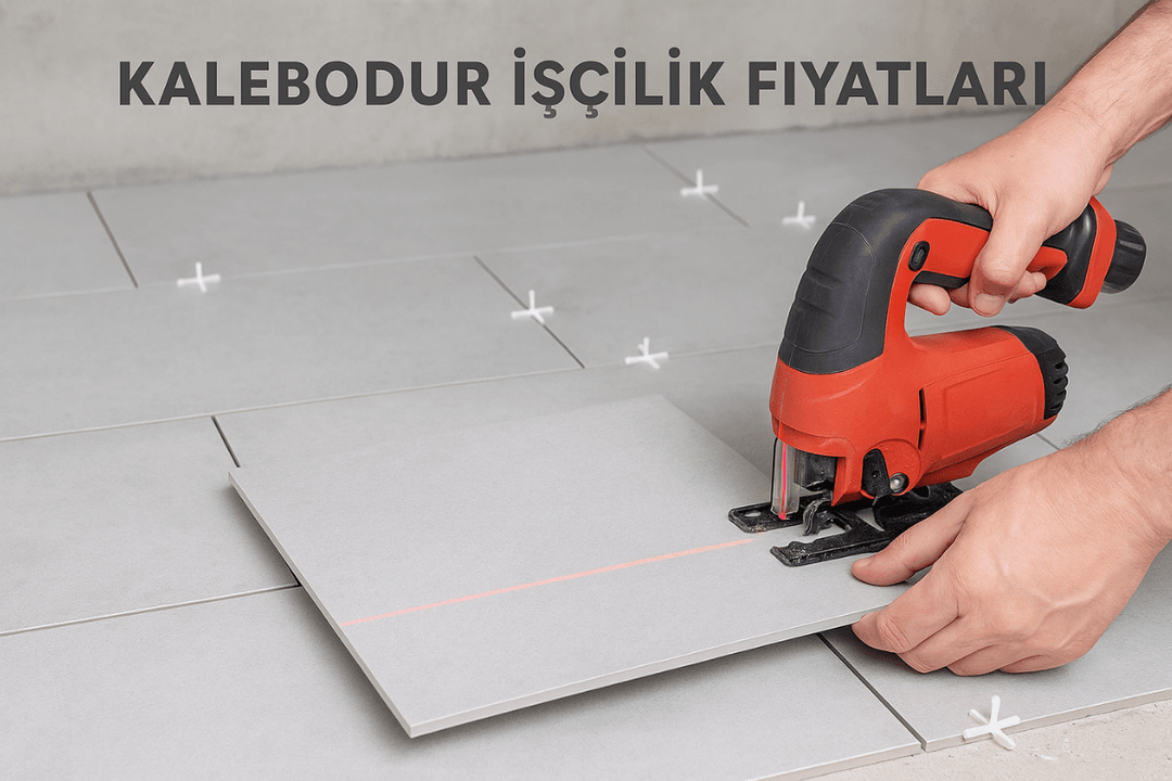 Kalebodur seramik döşeme ve lazerli kesim işlemleri 