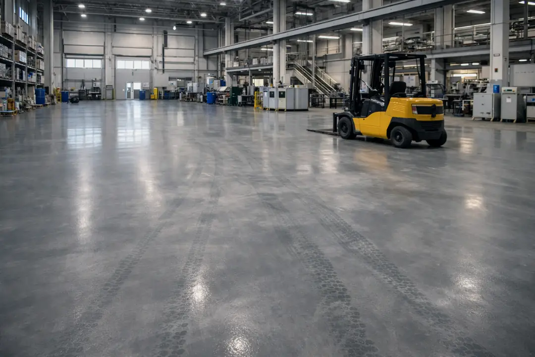 Ümraniye sanayi bölgesinde ağır yüke dayanıklı epoksi zemin kaplama&nbsp;