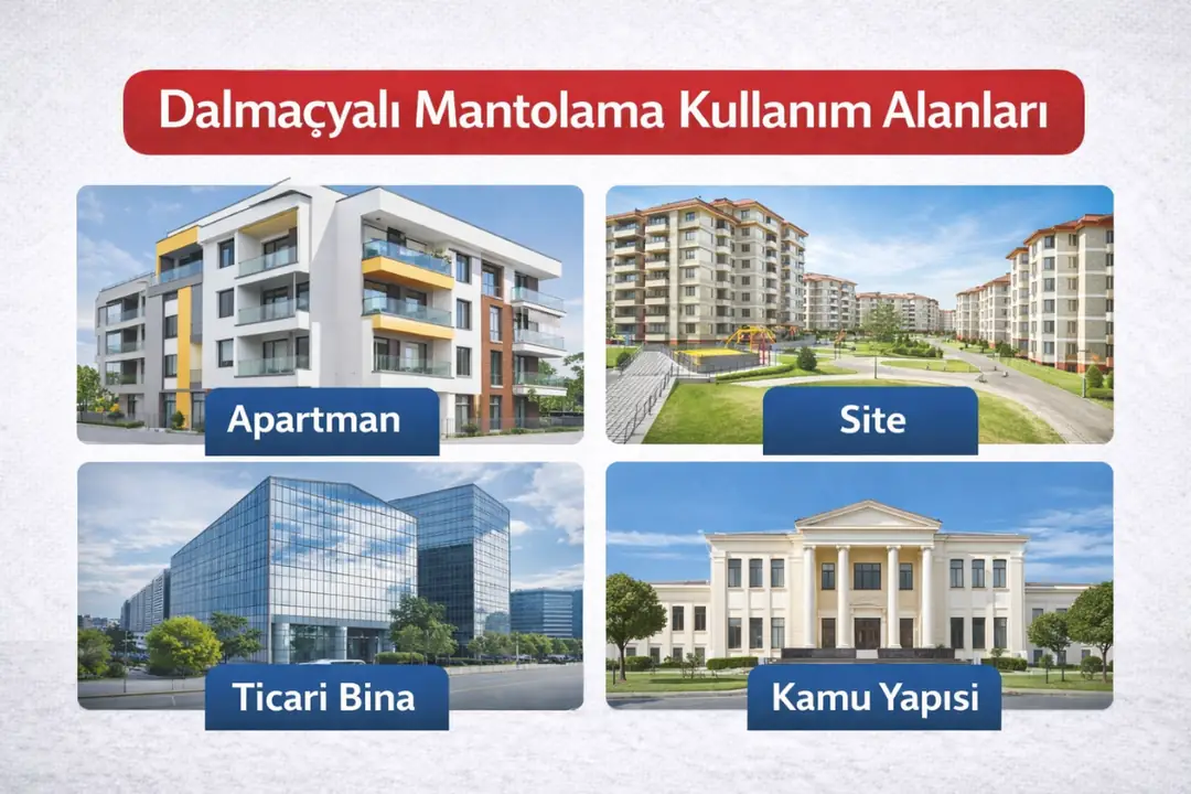 Filli Boya Dalmaçyalı 5 cm mantolama kullanım alanları apartman ve ticari binalar
