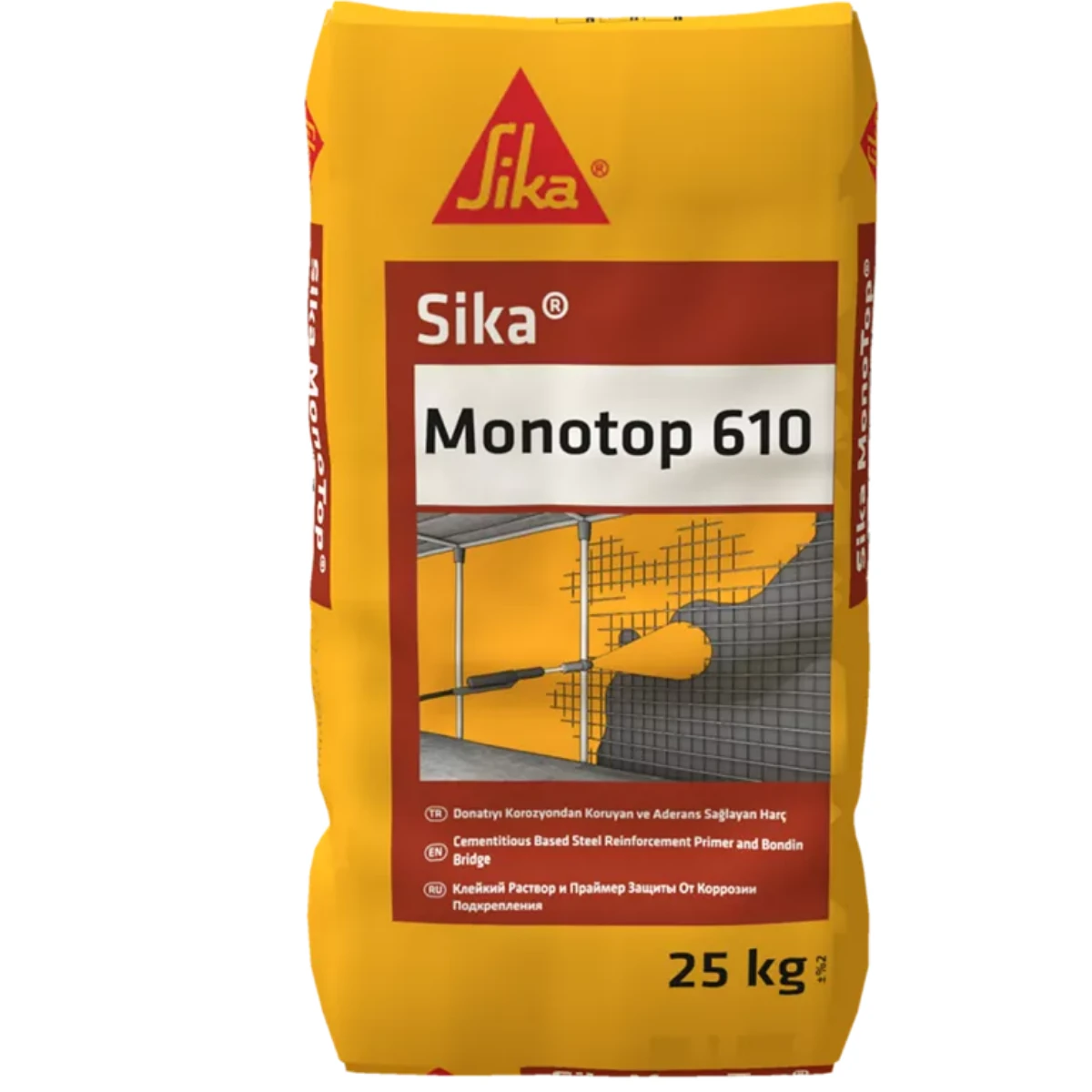 Sika MonoTop®-610 Donatı Korozyon Koruma ve Aderans Harcı