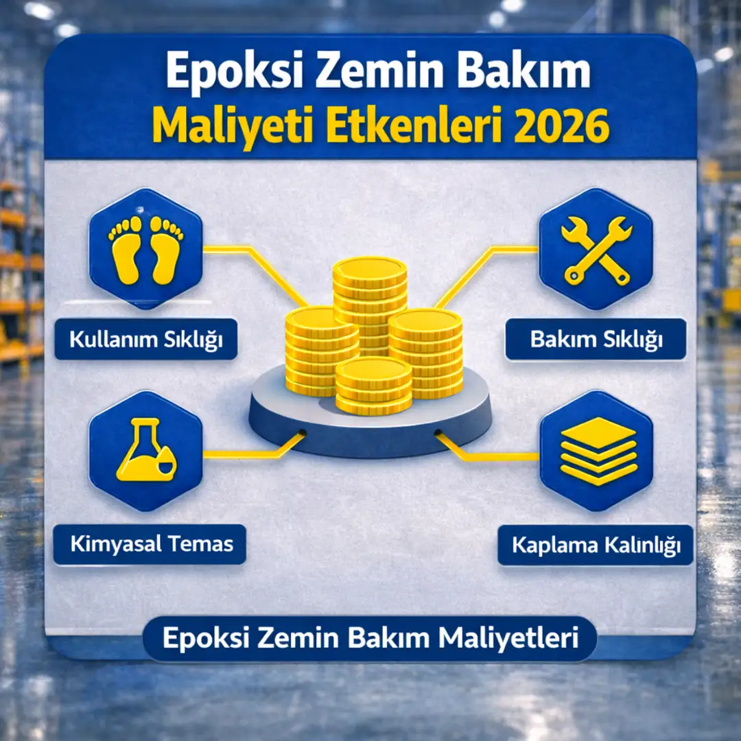 epoksi zemin bakım maliyetini etkileyen faktörler 2026&nbsp;