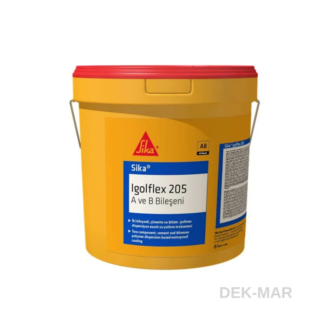 Sika Igolflex 205 bitüm-kauçuk esaslı teras su yalıtımı – karo altı ve beton yüzeyler için esnek izolasyon çözümü – 2025.